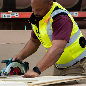 AIRCRAFT High-Vis Fan-Cooled Vest Only