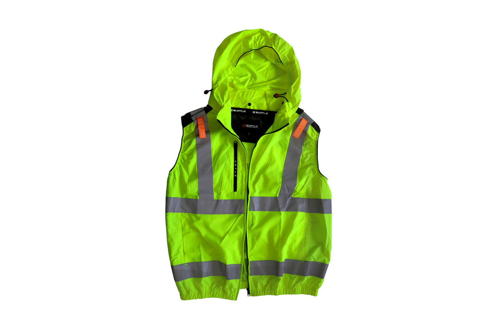 Fan-Cooled Vest (Hi-Vis) - Vest Only - BURTLE Workwear